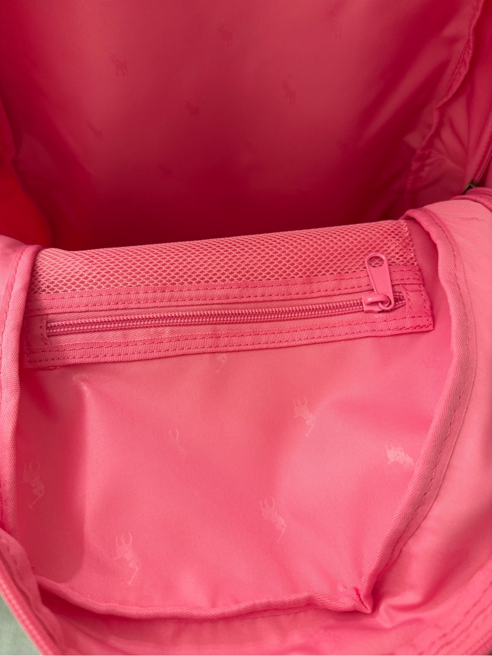 NWT Polo Ralph Lauren Pink Polo Bear Backpack - Picture 11 of 15